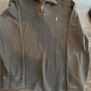Polo by Ralph Lauren  Black Zip Men's Sweater